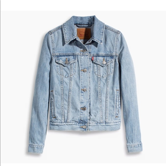 LEVI’S Original Trucker Jacket Light Wash- XS - Picture 3 of 9